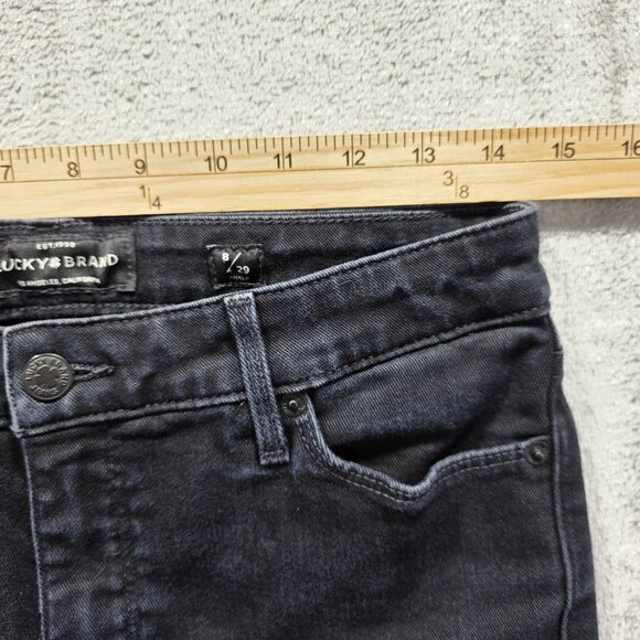Lucky Brand Jeans Womens 8 Hayden Skinny Ankle Stretch Denim Mid Rise Pants - Picture 10 of 13